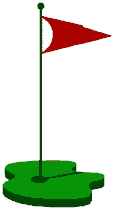 Animated golf hole